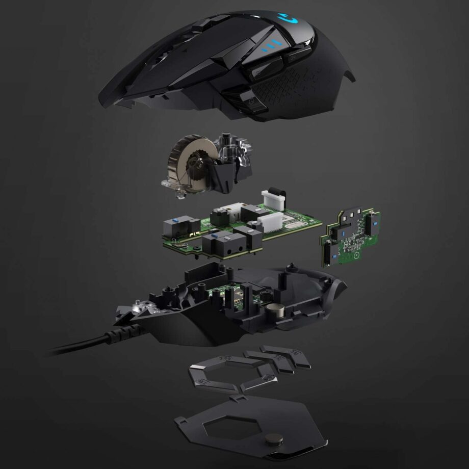Logitech G502 Hero RGB 25,600 DPI High Performance Gaming Mouse