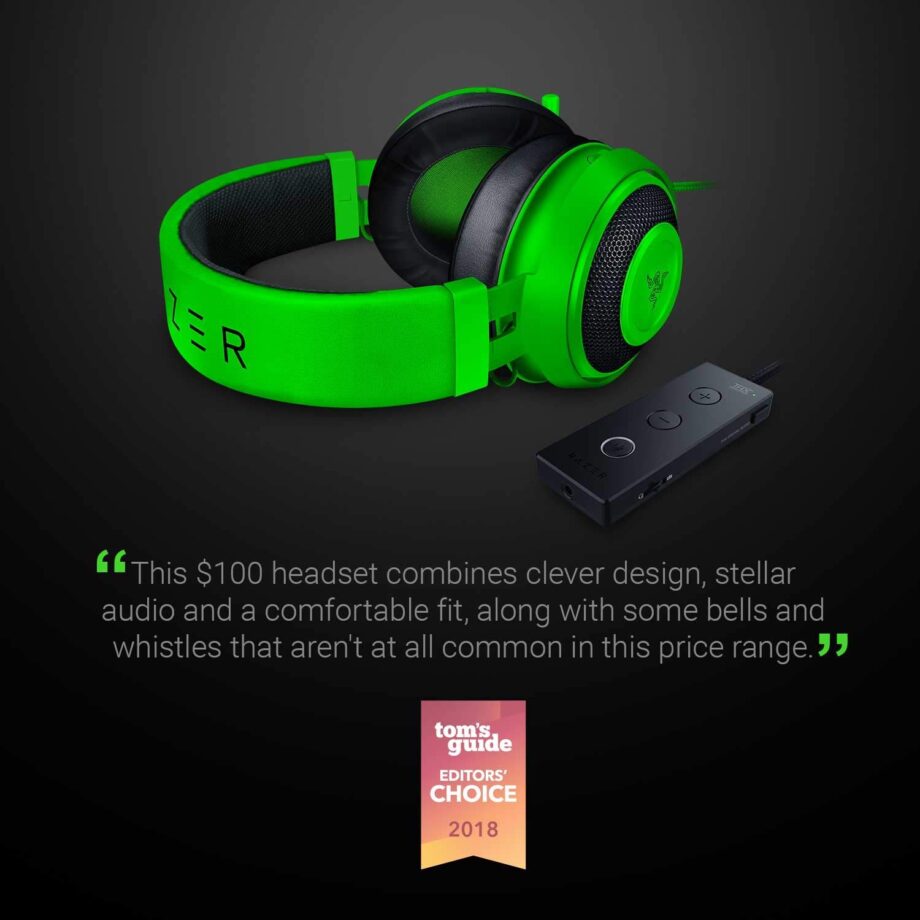 Razer Kraken Tournament Edition Multi-Platform 7.1 Surrounded Sound Gaming Headset - Black