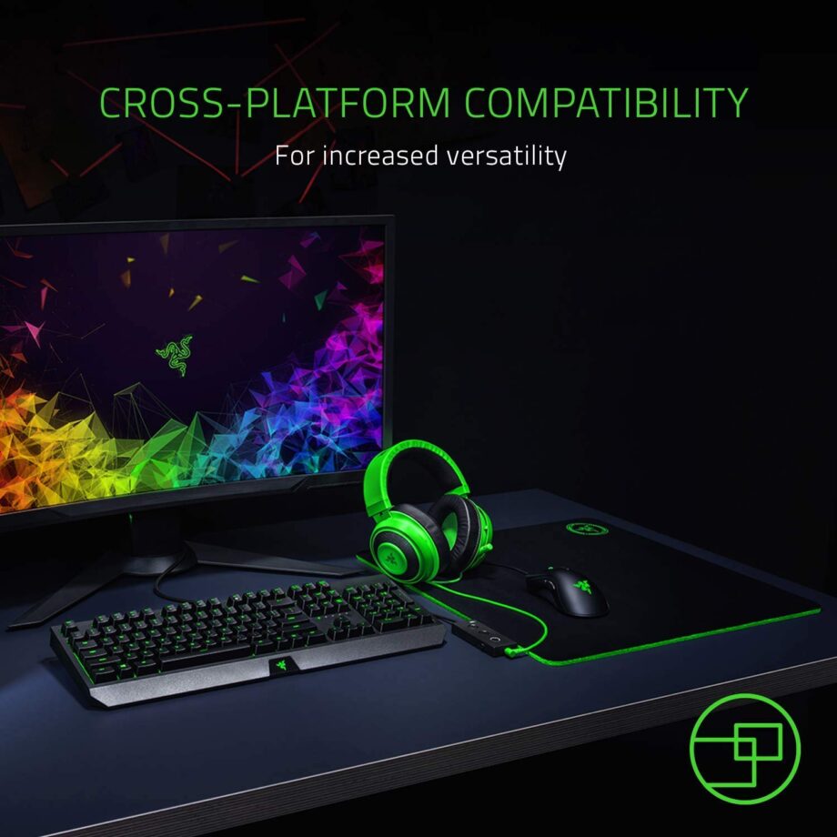 Razer Kraken Tournament Edition Multi-Platform 7.1 Surrounded Sound Gaming Headset - Black
