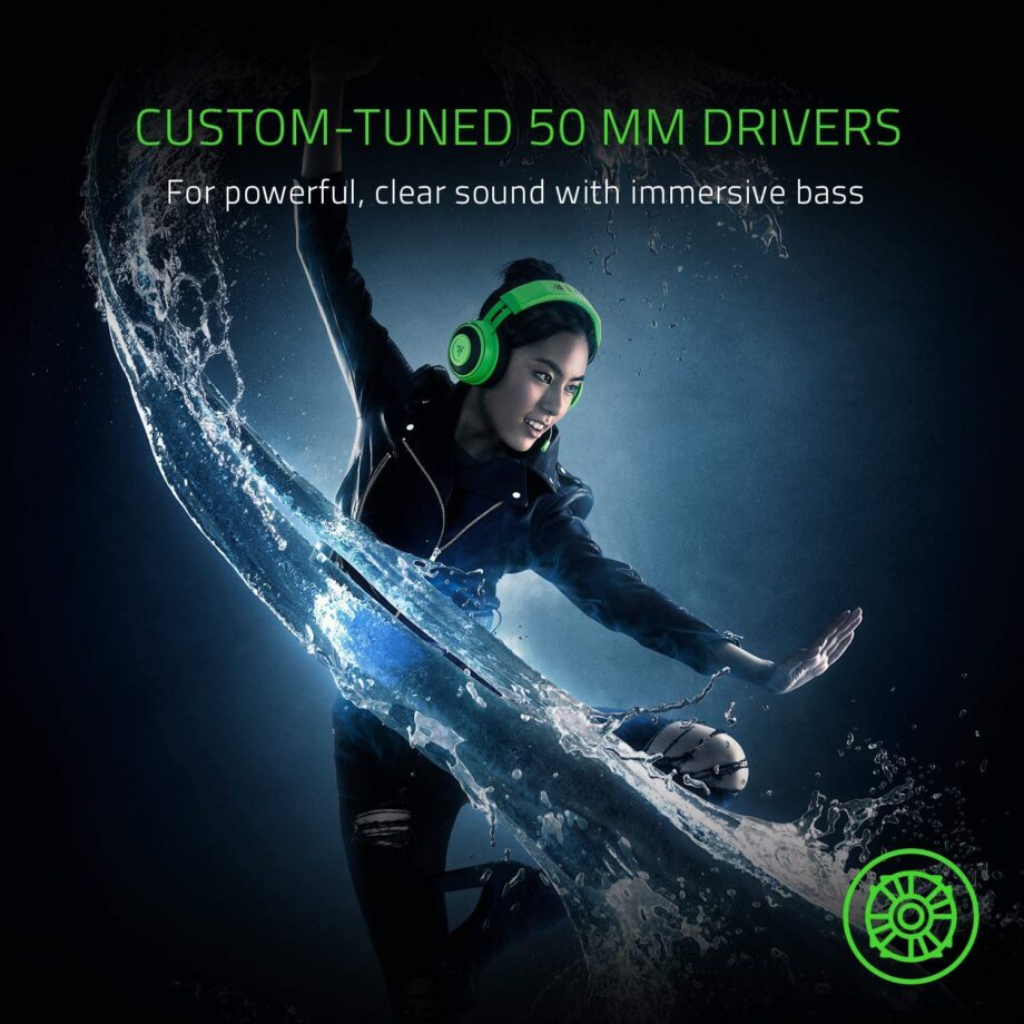 Razer Kraken Tournament Edition Multi-Platform 7.1 Surrounded Sound Gaming Headset - Black