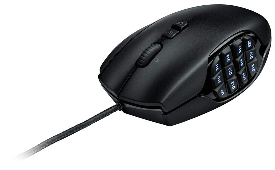 Logitech G600 MMO RGB Gaming Mouse with 20 Programmable Buttons