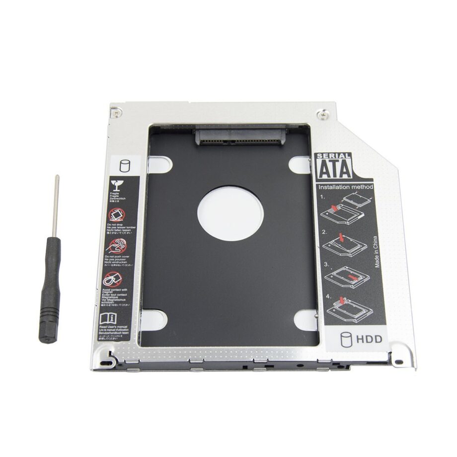 Universal 9.5mm HDD Caddy For Laptop 2.5"