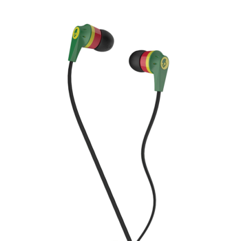 Skullcandy Ink'd 2 Earbuds Green Pattern