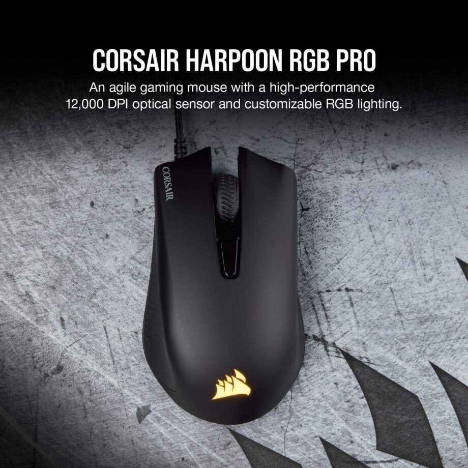 CORSAIR Harpoon Pro Lightweight RGB Gaming Mouse