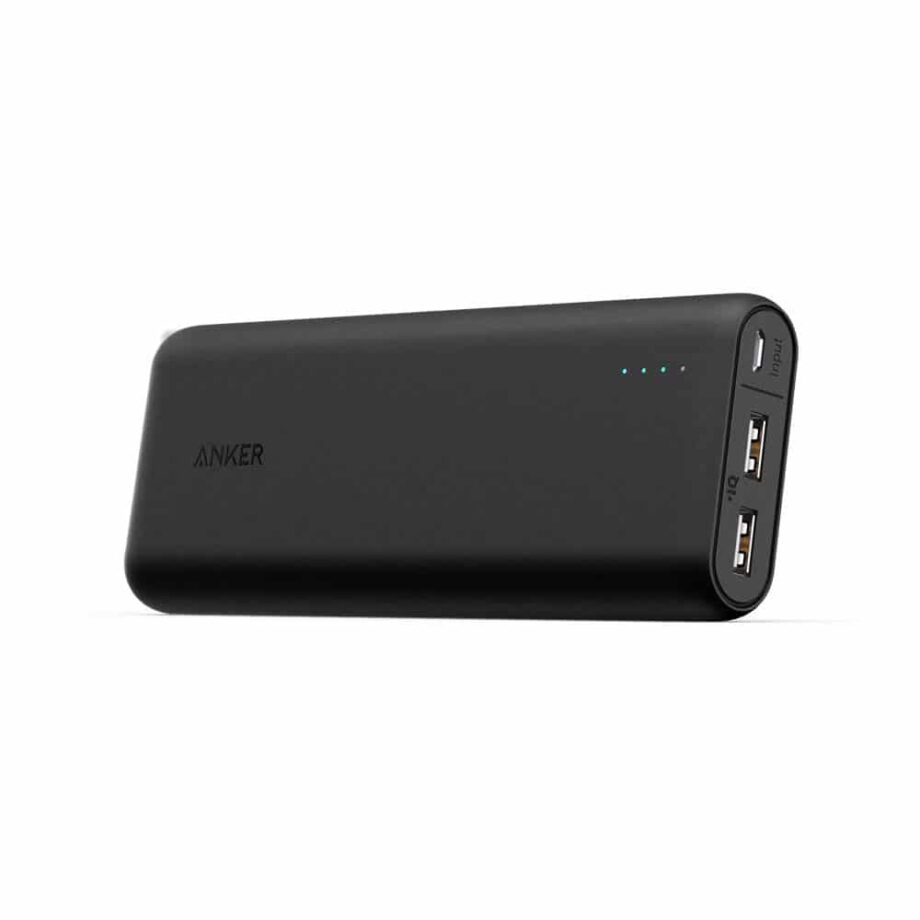 Anker PowerCore 15600mAh PowerIQ Technology Power Bank - Black