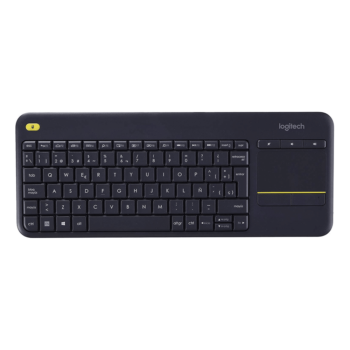 Logitech K400 Plus Wireless Touch TV Keyboard with Easy Media Control and Built-In Touchpad