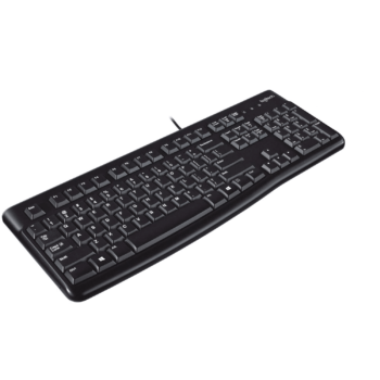 Logitech Desktop K120 Wired Durable Comfortable keyboard