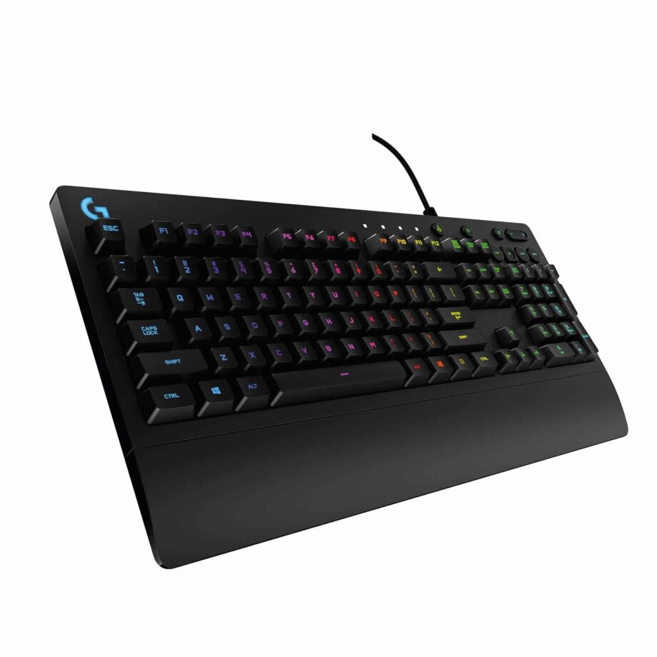 Logitech G213 RGB Gaming Keyboard with Dedicated Media Controls