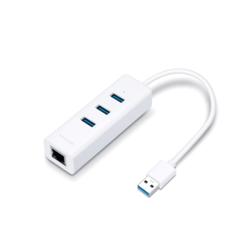 TP-Link USB 3.0 3-Ports HUB and Gigabit Ethernet Adapter