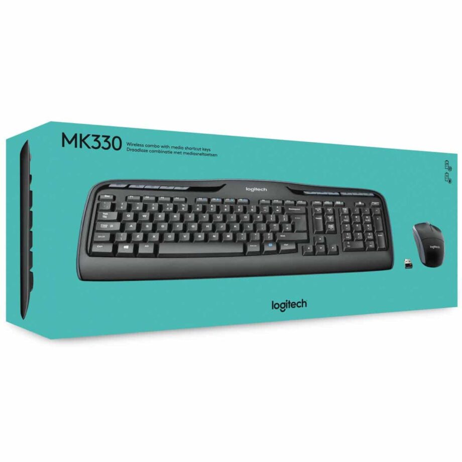 Logitech MK330 Wireless Keyboard and Mouse Combo