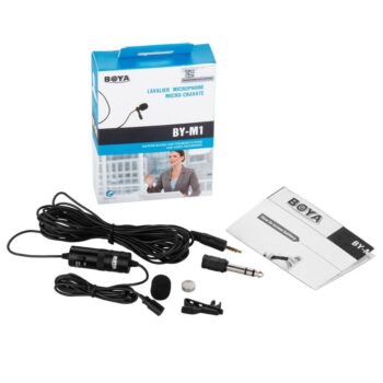 Boya BY-M1 Lavalier Wired Microphone - 6M