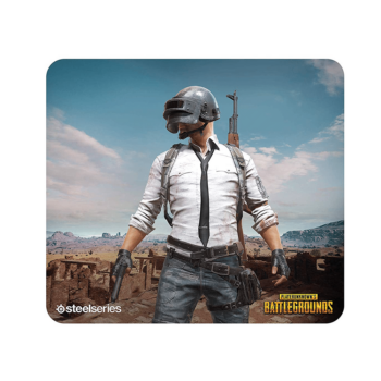 SteelSeries PUBG QcK+ Gaming Surface - Optimized for Gaming Sensors - Maximum Control (Miramar)