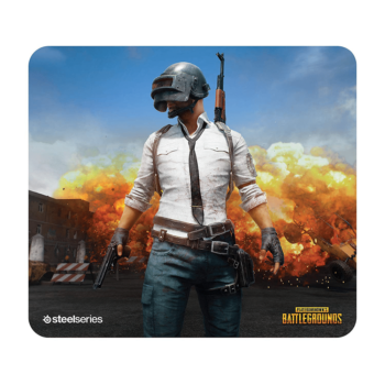 SteelSeries PUBG QcK+ Gaming Surface - Optimized for Gaming Sensors - Maximum Control (Erangel)