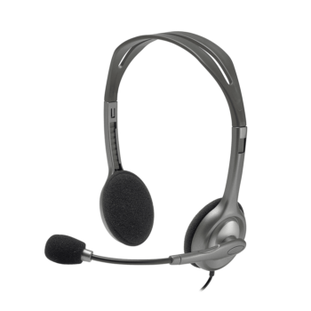 Logitech H111 Stereo Headset - Single Jack