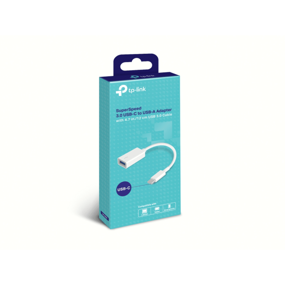 TP-Link SuperSpeed 3.0 USB-C to USB-A Adapter (UC400)