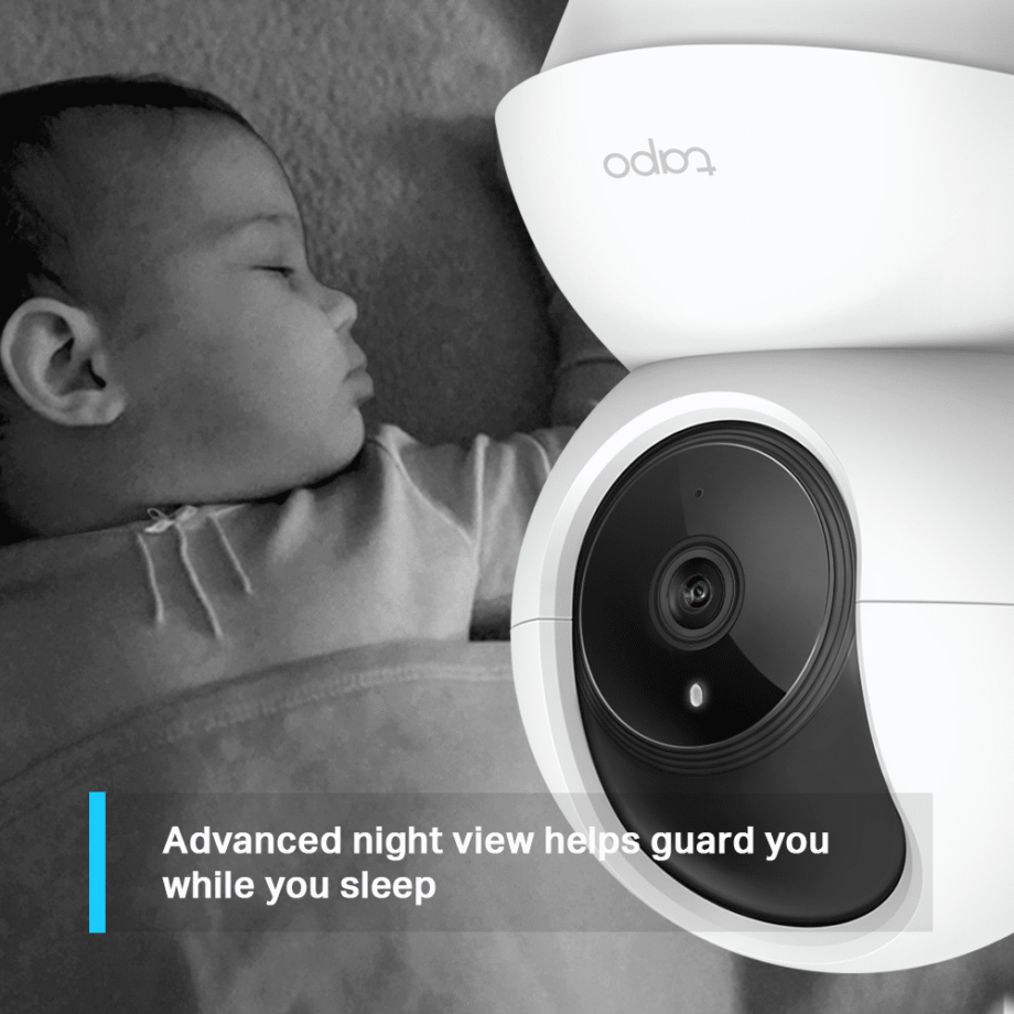 TP-Link Pan/Tilt Home Security Wi-Fi Camera (Tapo C200)
