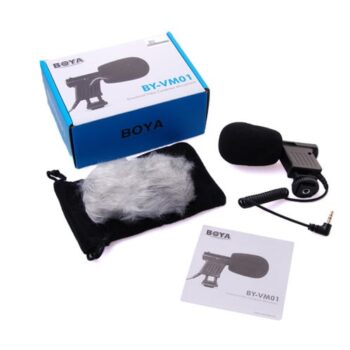 BOYA BY-VM01 Mini Directional Video Condenser Microphone