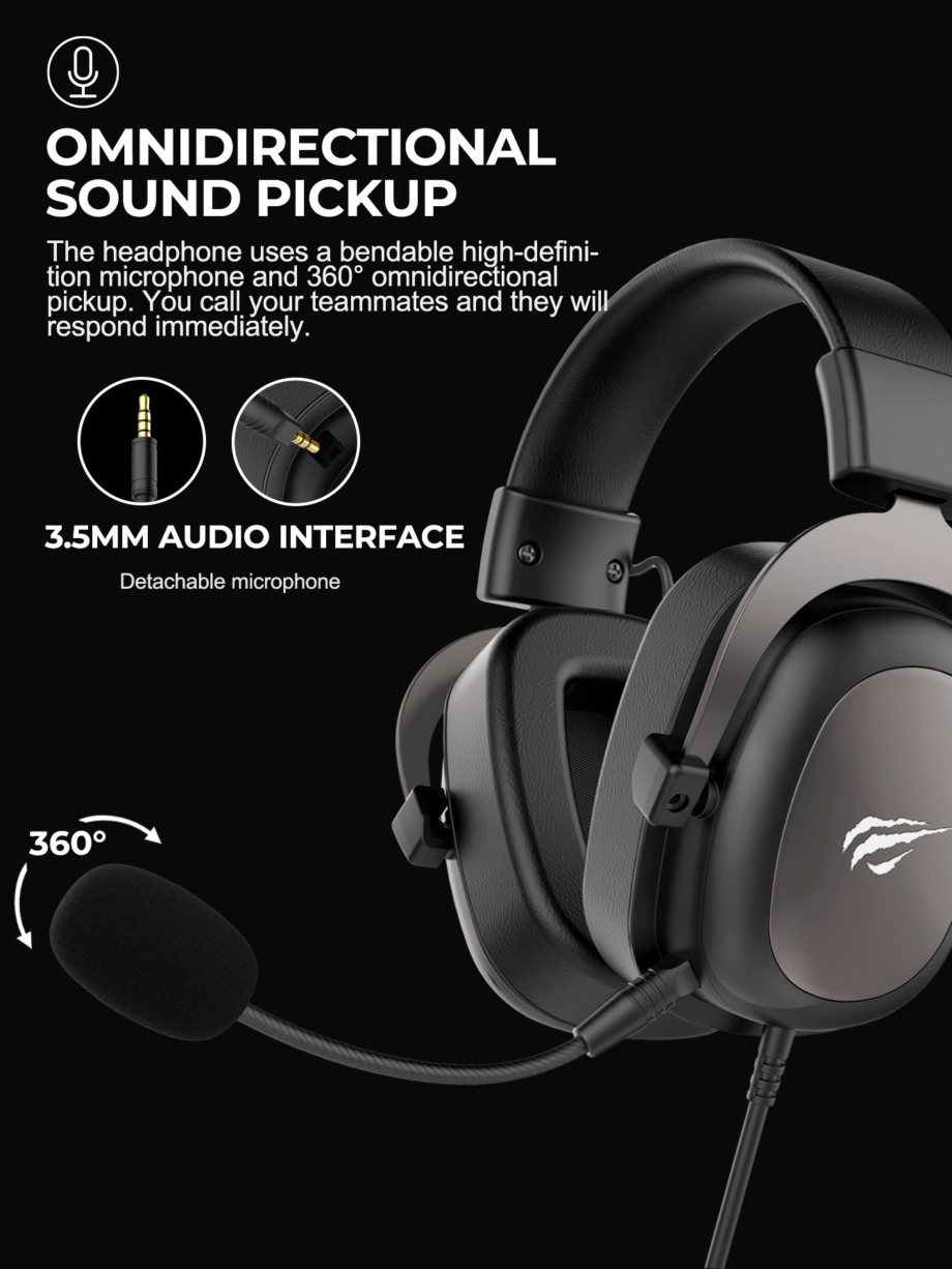 Havit H2002D Multi-Platform Gaming Headset - Pink