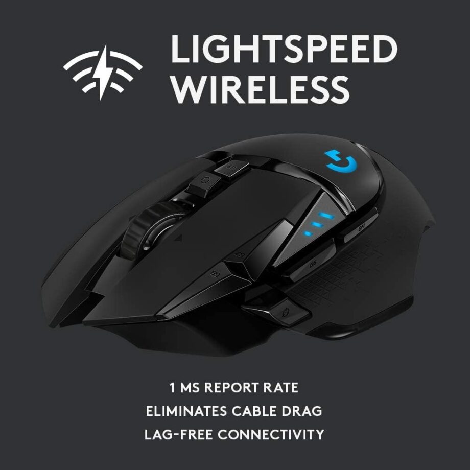 Logitech G502 HERO LIGHTSPEED RGB Wireless Gaming Mouse
