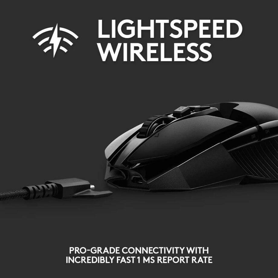 Logitech G903 Hero RGB LIGHTSPEED Wireless Gaming Mouse