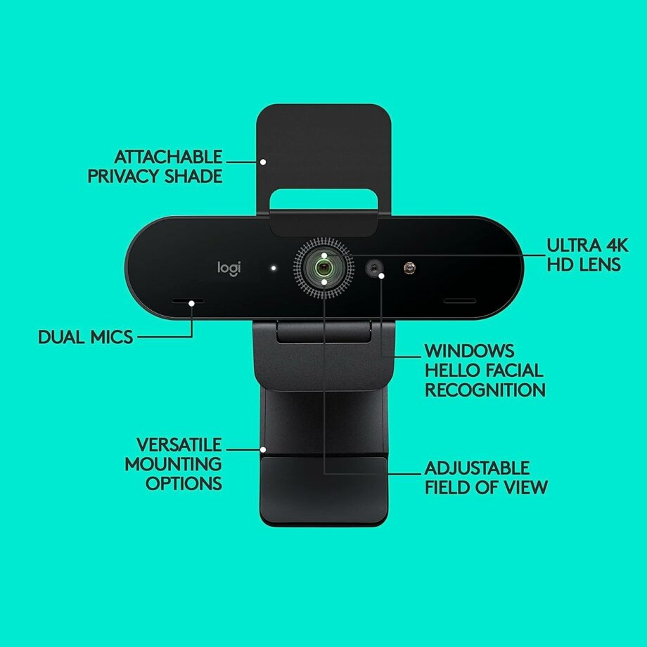 Logitech BRIO Ultra HD 4K PRO Webcam