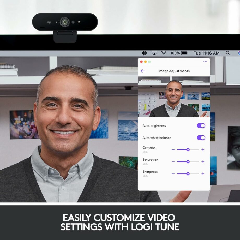 Logitech BRIO Ultra HD 4K PRO Webcam