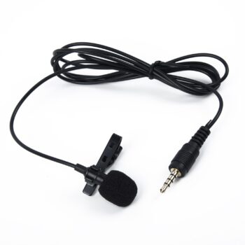 Lavalier Microphone For DSLR, Smartphones, PC, Laptop - 1.5M Cable