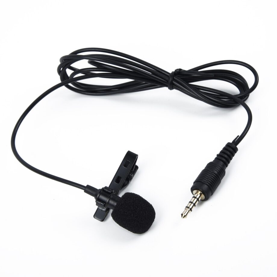 Lavalier Microphone For DSLR, Smartphones, PC, Laptop - 1.5M Cable
