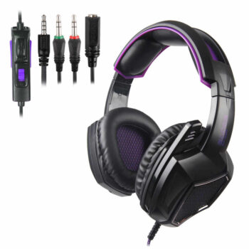 Sades SA-920 Multi-platform Stereo Gaming Headset - Purple