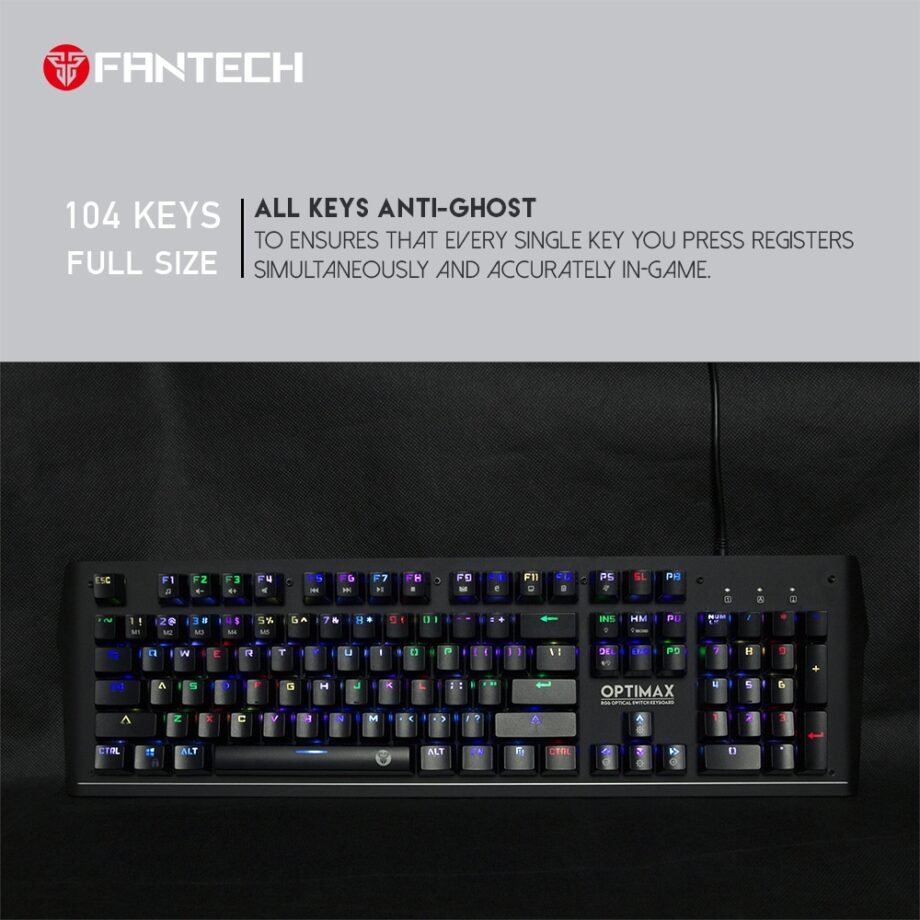 Fantech MK885 Optimax RGB Mechanical Gaming Keyboard