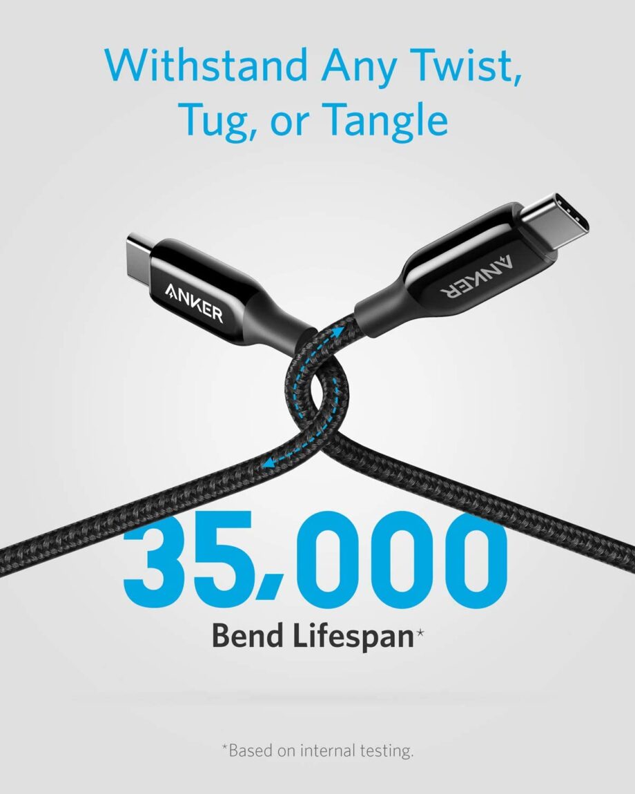 Anker Powerline+ III USB C to USB C Cable 0.9M - Black