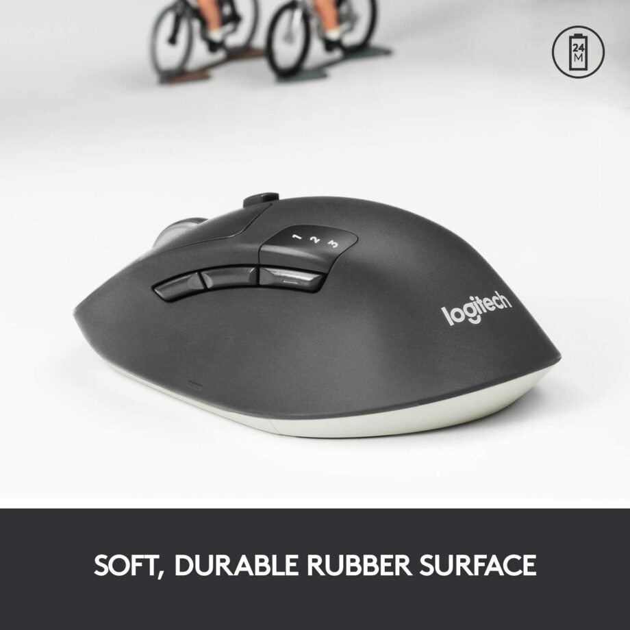 Logitech M720 Wireless / Bluetooth Triathlon Multi-device Mouse