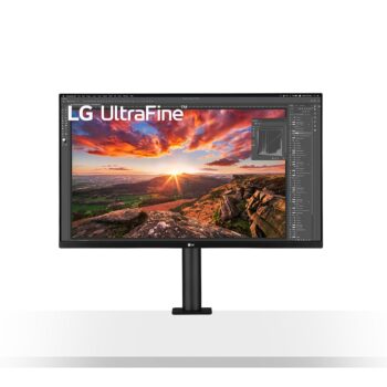 LG 32UN880-B 32 Inch UltraFine™ Display Ergo 4K HDR10 Monitor