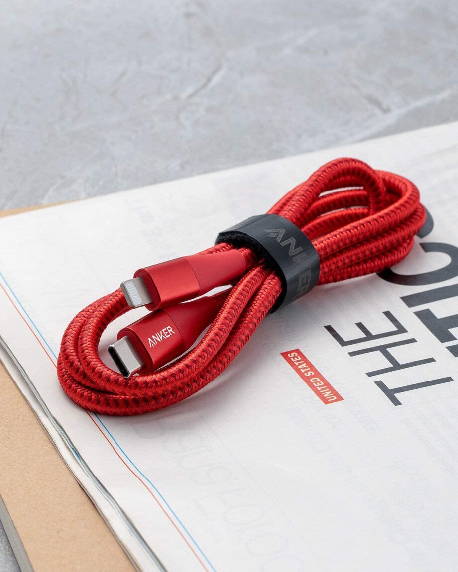 Anker Powerline+ II USB-C to Lightning Cable 0.9m – Red