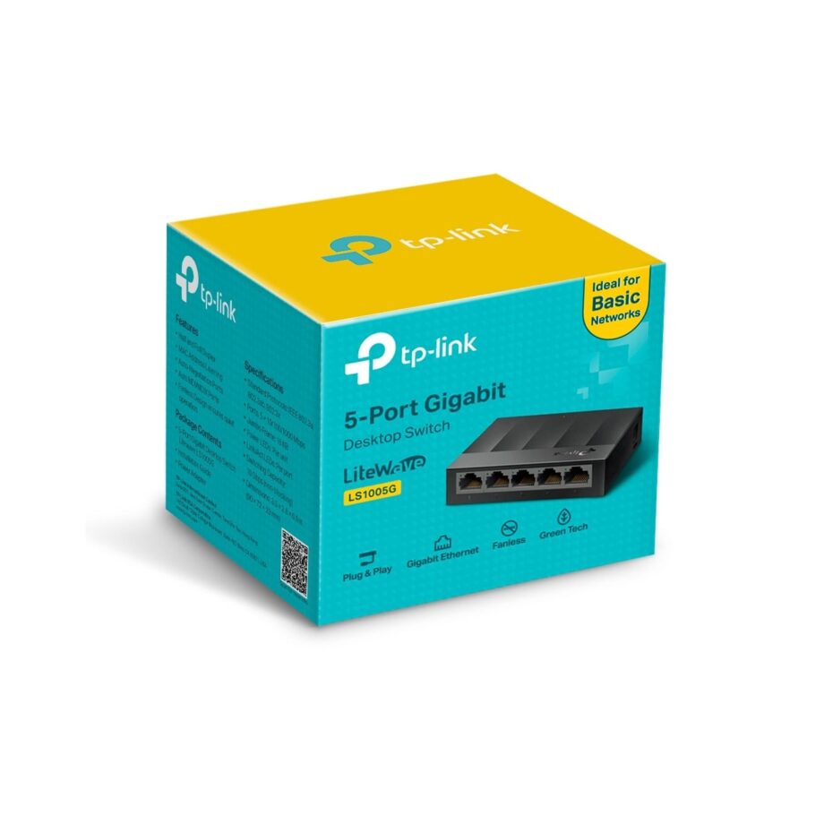 TP-Link 5-Port Gigabit Desktop Switch [LS1005G]