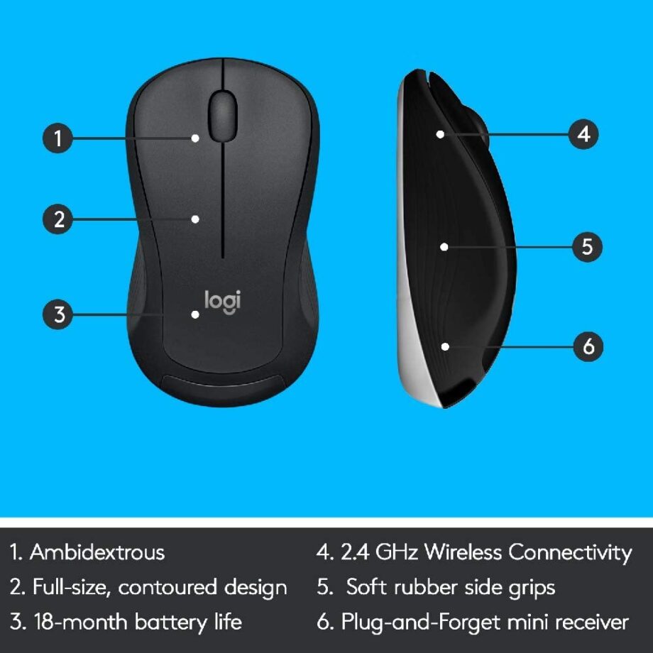 Logitech MK540 Advanced Wireless Keyboard and Mouse Combo