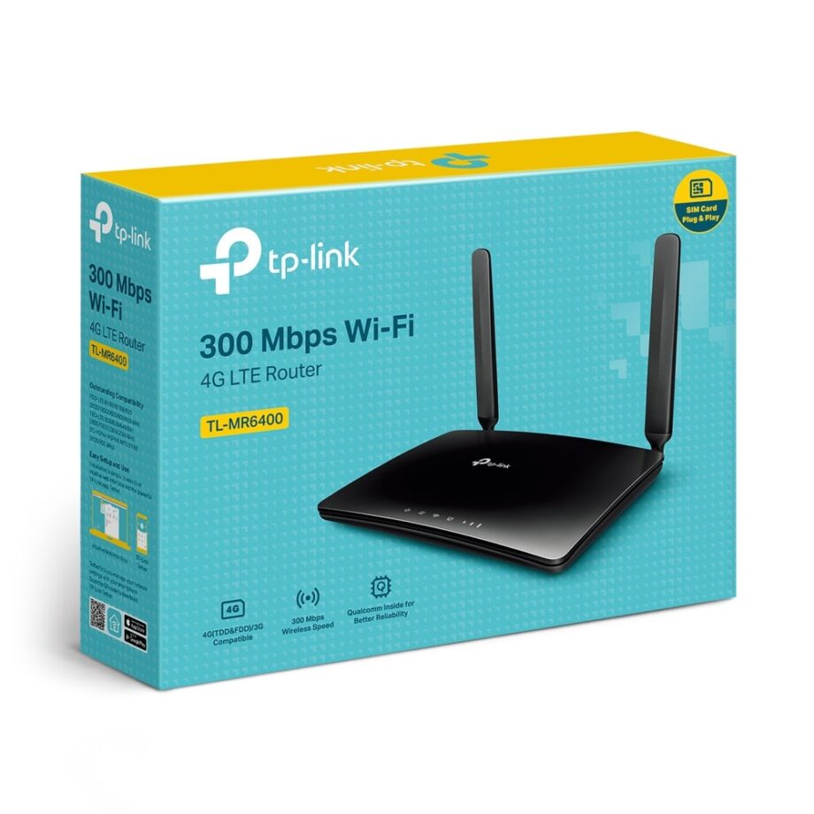 TP-Link 300 Mbps Wireless N 4G LTE Router (TL-MR6400)