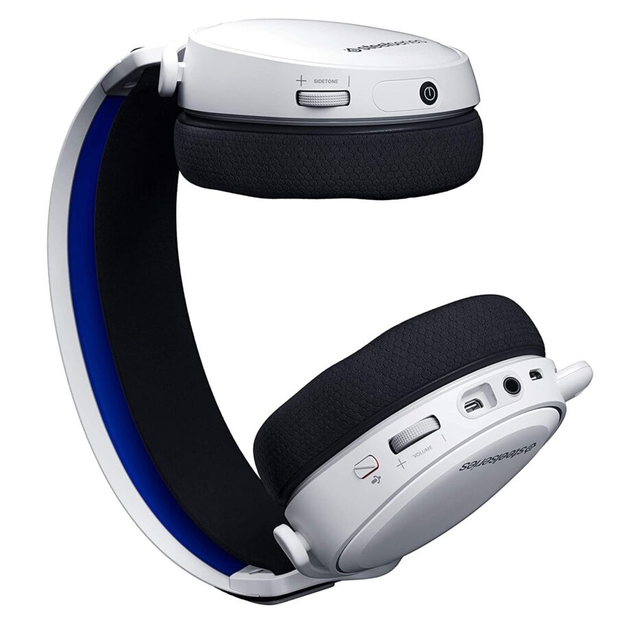 SteelSeries Arctis 7P Wireless PlayStation 5 and PlayStation 4 Gaming Headset - White