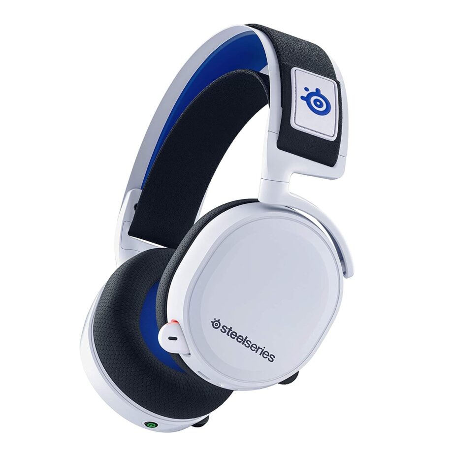 SteelSeries Arctis 7P Wireless PlayStation 5 and PlayStation 4 Gaming Headset - White