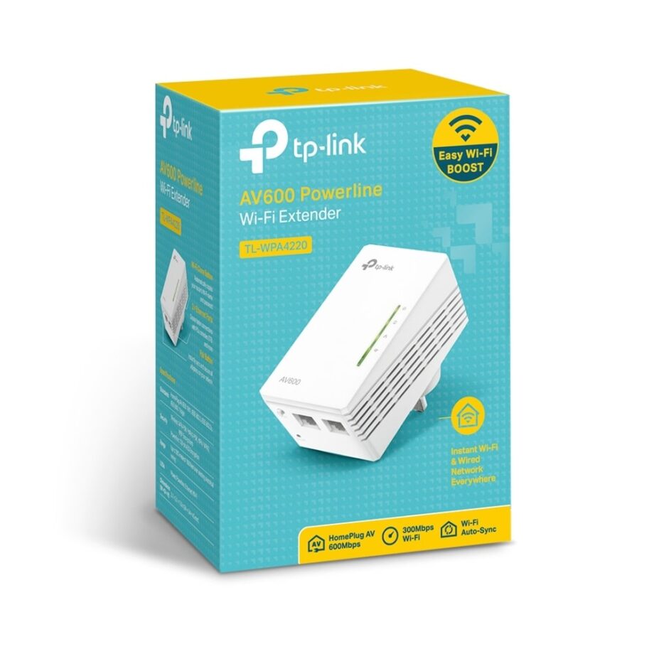 TP-Link AV600 Powerline Wi-Fi Extender (TL-WPA4220)