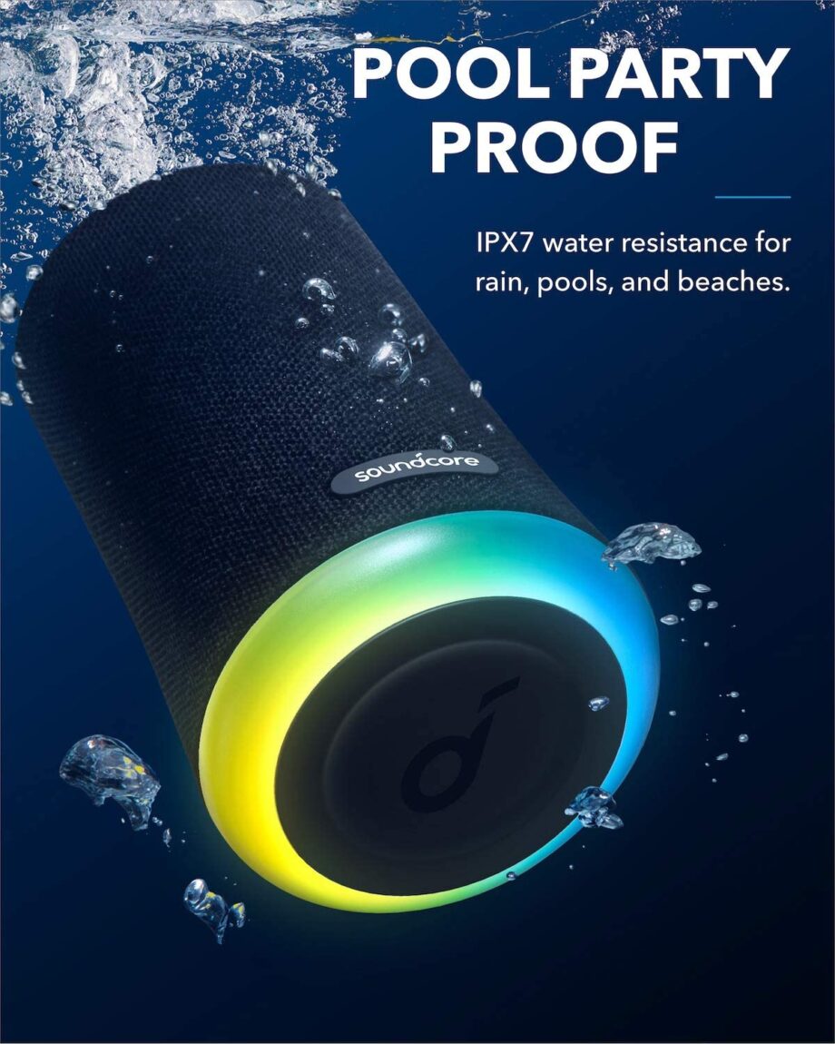 Anker Soundcore Flare Mini Bluetooth Speaker - Black