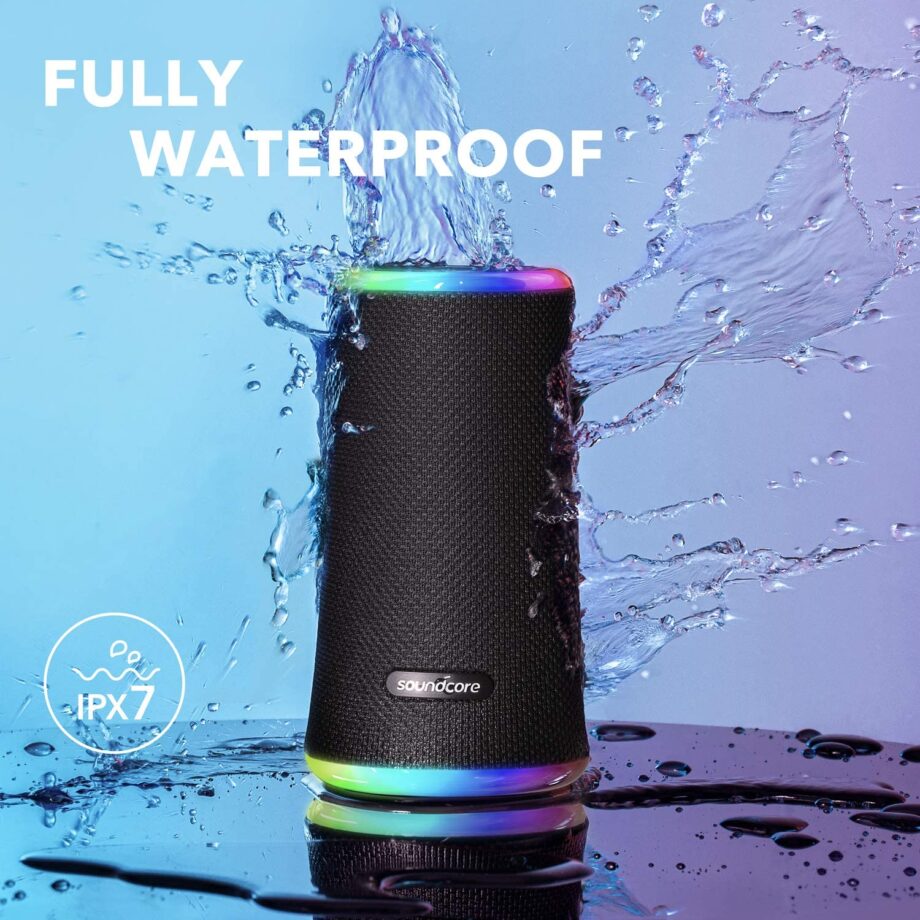 Anker Soundcore Flare 2 Bluetooth Speaker - Black