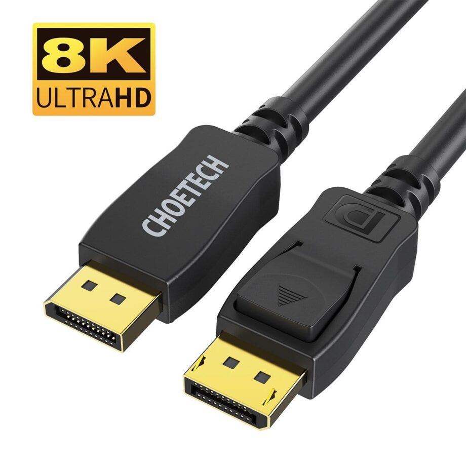 Choetech 8K DisplayPort To Displayport Cable - 2M