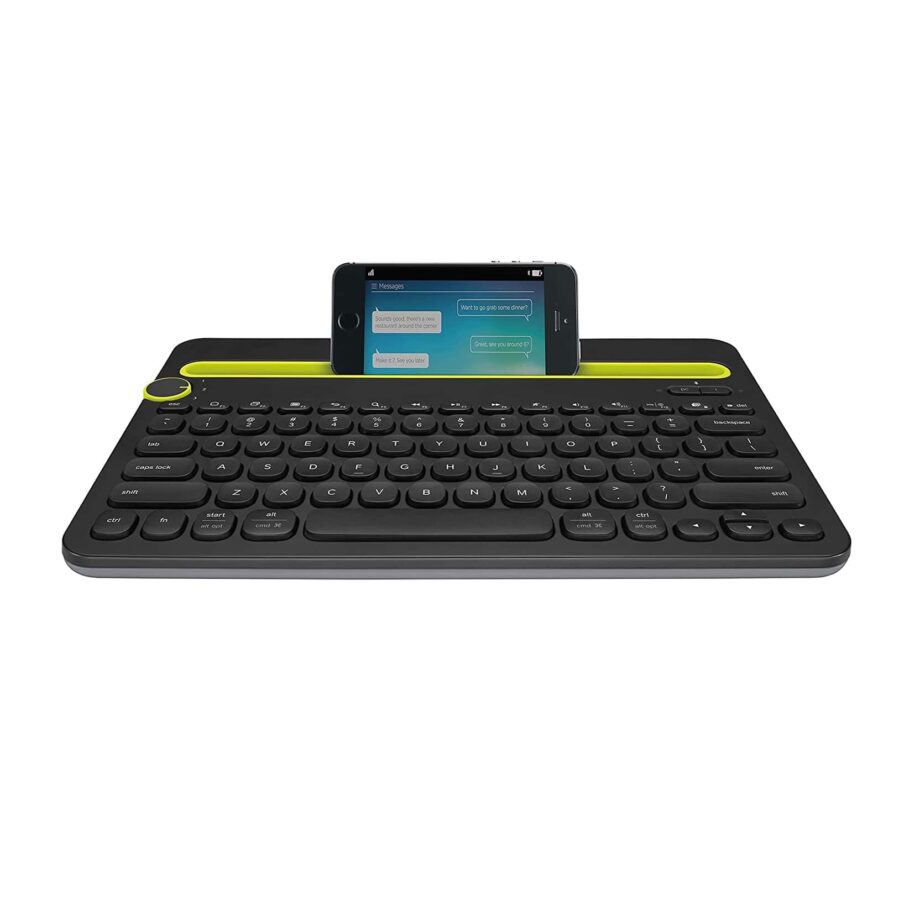 Logitech K480 Bluetooth Multi-Device Keyboard - Black