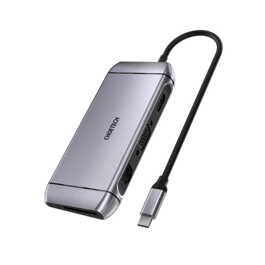 Choetech 9 In 1 USB C Multiport Adapter Hub