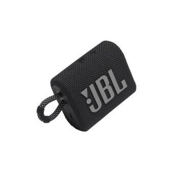JBL GO3 Waterproof Ultra Portable Bluetooth Speaker - Black