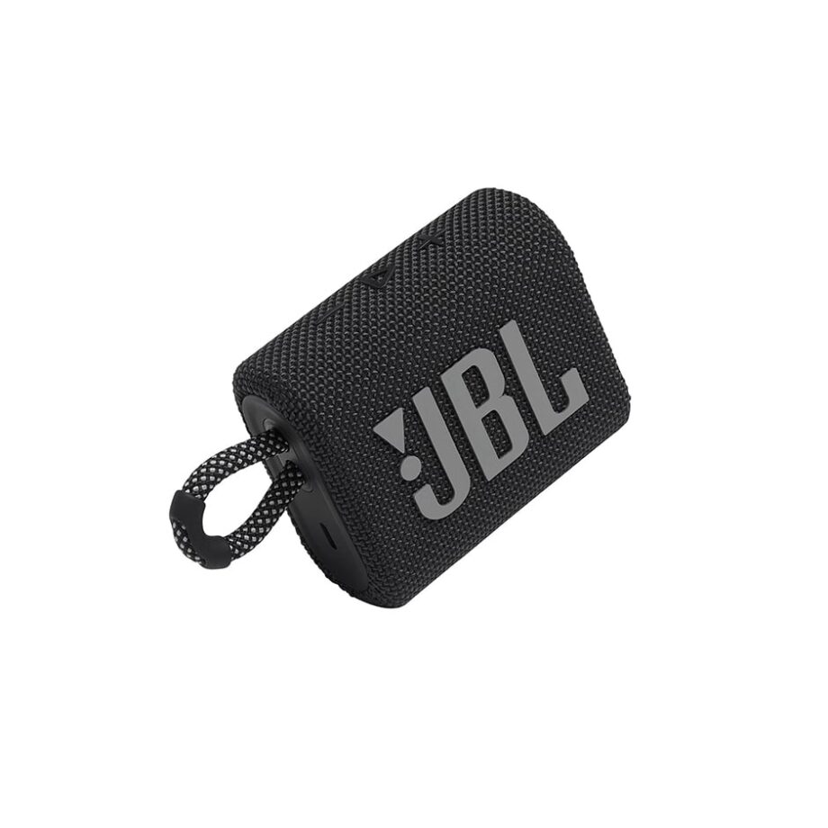 JBL GO3 Waterproof Ultra Portable Bluetooth Speaker - Black
