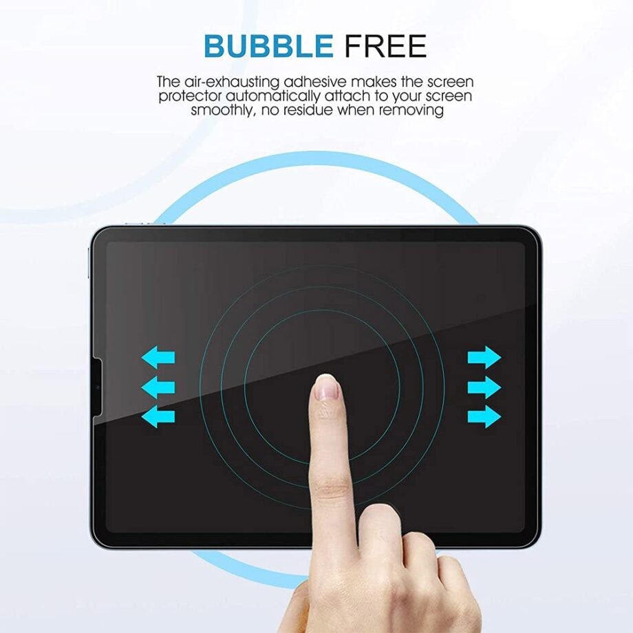 Tucano 2.5D Tempered Glass Screen Protector for iPad Air 10.9 (2020), iPad Pro 11 (2st Gen)