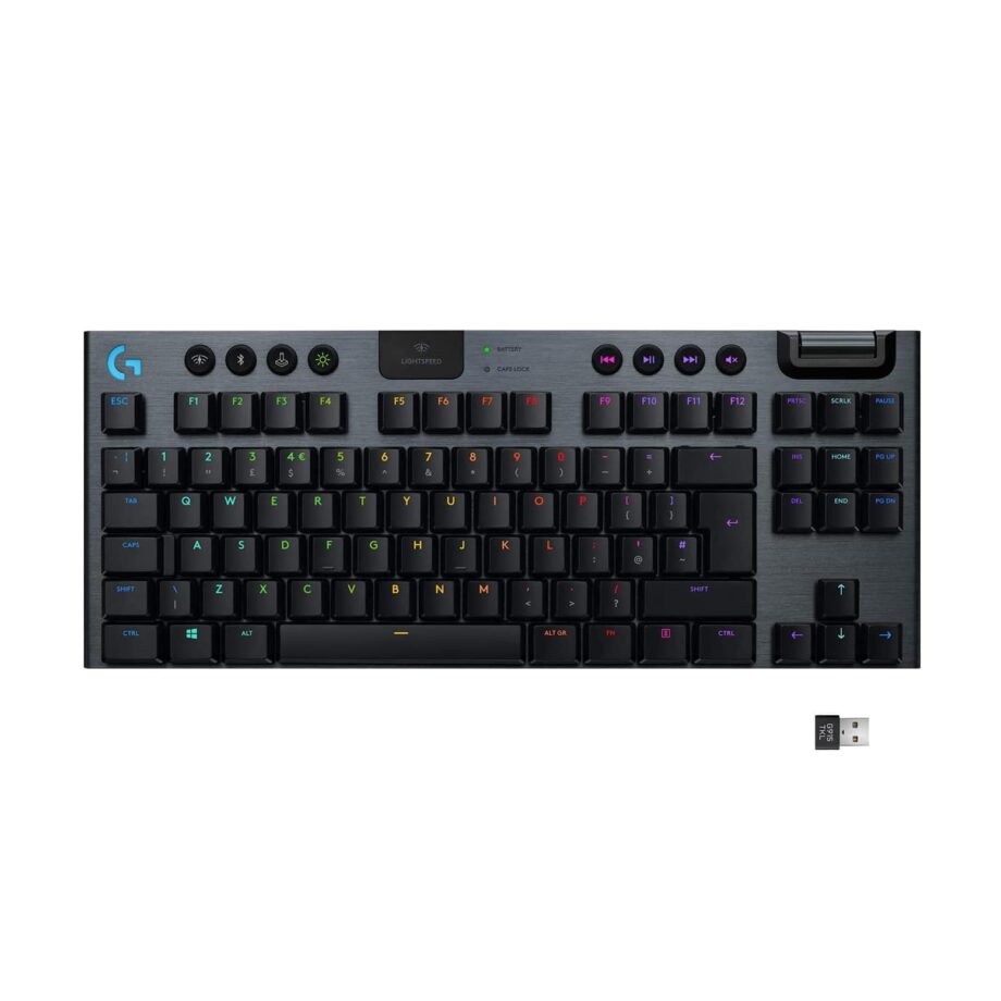 Logitech G915 TKL RGB Wireless Mechanical Gaming Keyboard (Tactile)