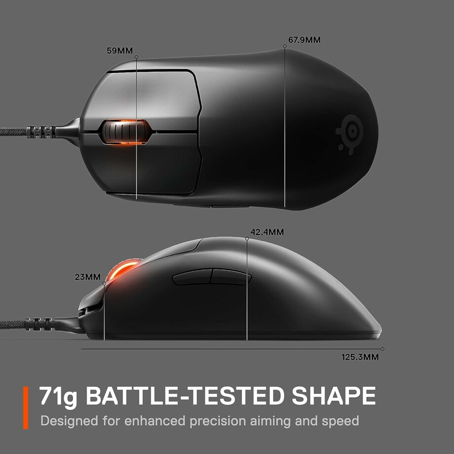 SteelSeries Prime FPS TrueMove Pro Gaming Mouse